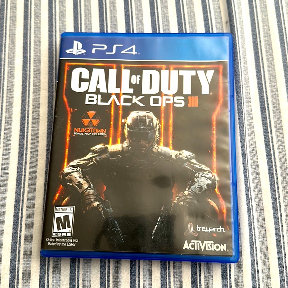 Call of duty Black Ops 3 Play Station game